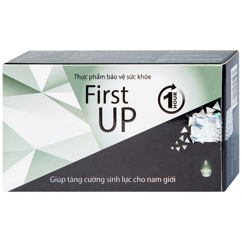 Combo 2 Viên ngậm Haurora First Up 1 Hour Hỗ Trợ Tăng Thời Gian Cấp Tốc - Hộp 8 Viên