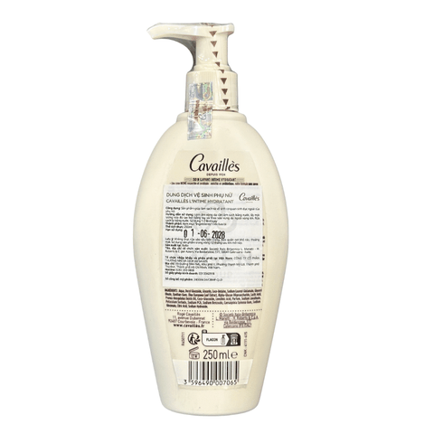Cavailles L'intime Dung Dịch Vệ Sinh Phụ Nữ Hydratant 12H Cấp Ẩm Chuyên Sâu 250ml