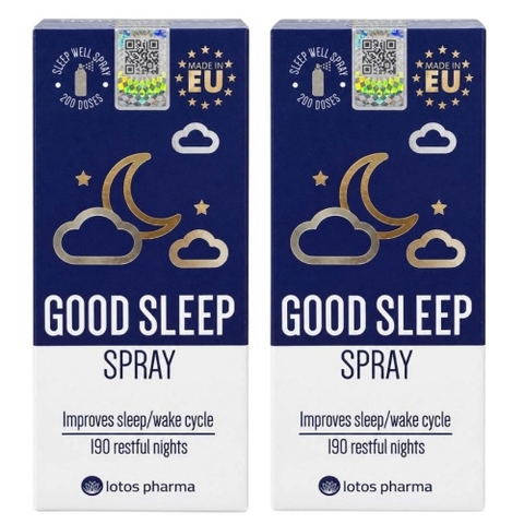 Combo 2 Good Sleep Spray Dạng Xịt Hỗ Trợ Giấc Ngủ 30ml
