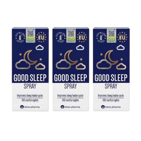 Combo 3 Good Sleep Spray Dạng Xịt Hỗ Trợ Giấc Ngủ 30ml