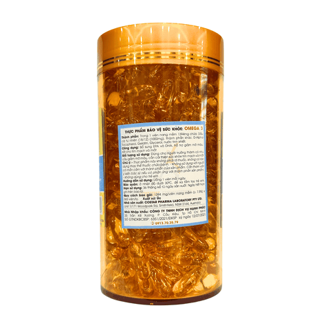 Costar Viên Uống Dầu Cá Omega 3 1000mg 365 Viên