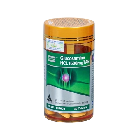 Costar Viên Uống Hỗ Trợ Xương Khớp Glucosamine HCL 1500mg 30 Viên