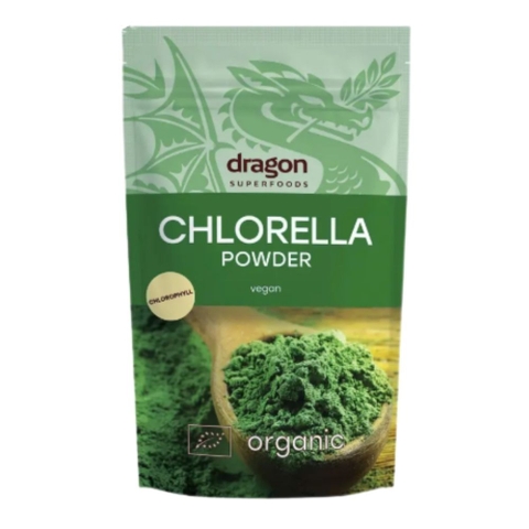 Dragon Superfoods Bột Tảo Lục Hữu Cơ Bổ Sung Dinh Dưỡng 200g