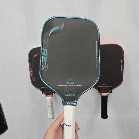 Wika Vợt Pickleball Wika Fire 2 Quang Dương 16mm Màu Xanh Dương