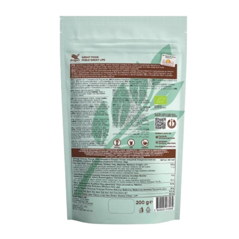 Dragon Superfoods Bột Tảo Xoắn Hữu Cơ Bổ Sung Dinh Dưỡng 200g