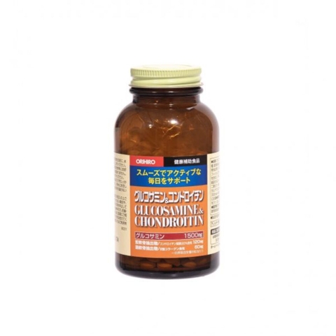 Orihiro Viên Uống Hỗ Trợ Xương Khớp Glucosamine & Chondroitin 480 viên