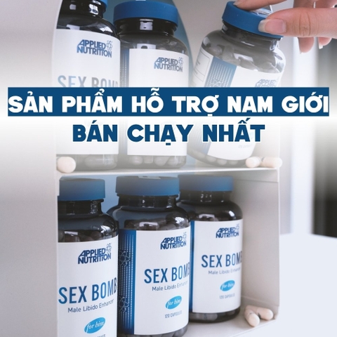 Applied Nutrition Viên Uống Hỗ Trợ Nam Giới 120 viên - Chính Ngạch Anh Quốc, Bán Chạy Nhất