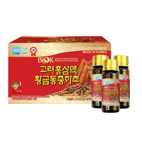 Biok Nước Uống Hồng Sâm Đông Trùng Hạ Thảo 100ml
