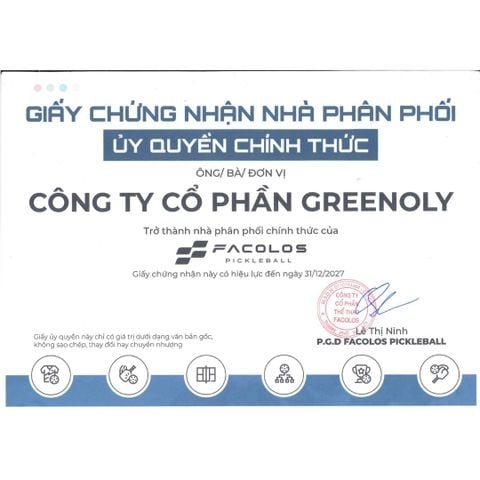 Facolos Vợt Pickleball Nexx Thời Trang [6 Màu]