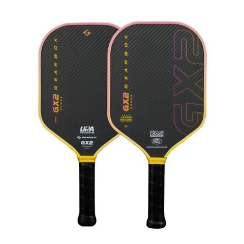 Gearbox Vợt Pickleball GX2 Power Hybrid Limited Edition 16mm Màu Yellow Pink