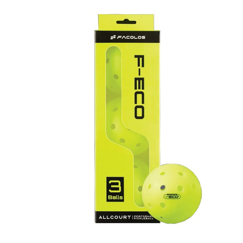 Facolos F-Eco Bóng Pickleball (Hộp 3 Trái)