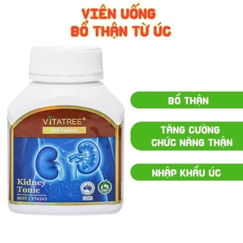 Vitatree Viên Uống Bổ Thận Kidney Tonic 80 Viên
