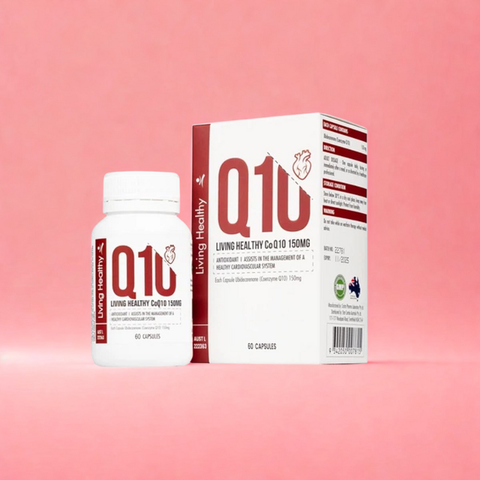 Living Healthy Viên Uống COQ10 150mg Hỗ Trợ Sức Khỏe Tim Mạch 60 Viên