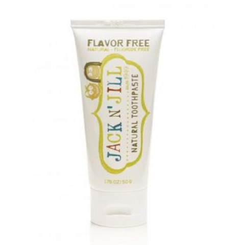 Jack N Jill Kem Đánh Răng Cho Bé Natural Toothpaste 50g - Flavor Free không vị