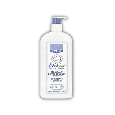 Jonzac Gel Tắm Gội Hữu Cơ Dành Cho Bé Từ Sơ Sinh Viêm Da Cơ Địa 500ml
