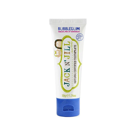 Kem Đánh Răng Cho Bé Jack N Jill Natural Toothpaste Vị BubleGum 50g