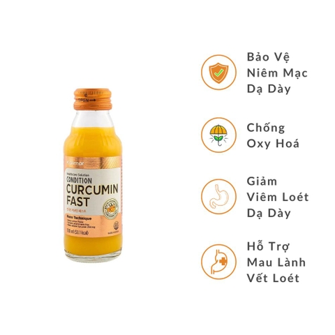 Kolmar Nước Bảo Vệ Tăng Cường Chức Năng Dạ Dày Condition Curcumin Fast 100ml