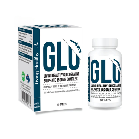 Living Healthy Viên Uống Glucosamine Sulphate 1500mg Complex Hỗ Trợ Tốt Cho Khớp 60 Viên
