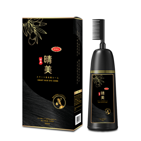 Komi Lược Nhuộm Phủ Bạc Thảo Dược 350ml