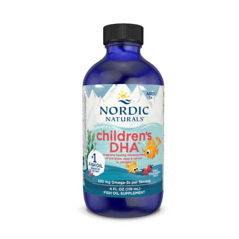 Nordic Naturals Dung Dịch Children's DHA Liquid Hỗ Trợ Bổ Sung DHA Cho Trẻ Em Chai 119ml