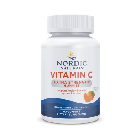 Nordic Naturals Kẹo Dẻo Vitamin C Hỗ Trợ Bổ Sung Vitamin C Và Tăng Cường Đề Kháng Hộp 60 Viên