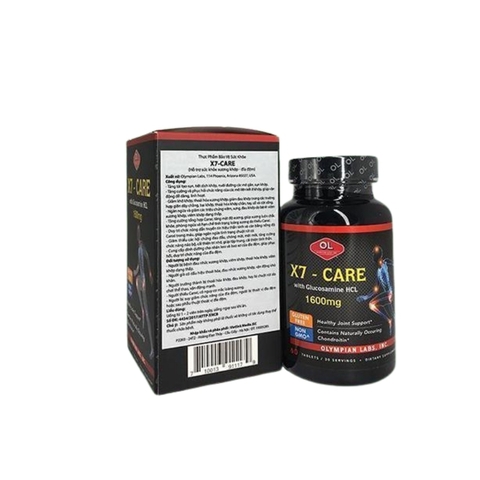 Olympian Labs Viên Uống X7-CARE Giúp Ngăn Ngừa Thoát Vị Đĩa Đệm 60 Viên