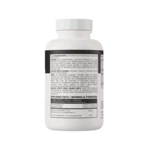 OstroVit Viên Nang Astaxanthin Forte Hỗ Trợ Chống Oxy Hóa Hộp 90 Viên