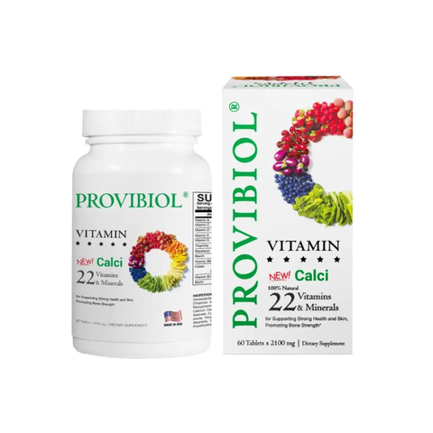 Provibiol Viên Uống Vitamin Hỗ Trợ Tăng Đề Kháng 60 Viên