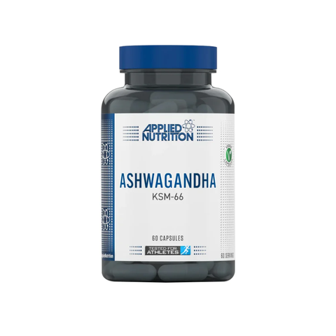 Applied Nutrition Viên Uống ASHWAGANDHA Hỗ Trợ Giảm Căng Thẳng, Tăng Cường Sức Khỏe Thể Chất Và Tinh Thần 60 Viên