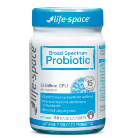 Life Space Men Vi Sinh Broad Spectrum Probiotic Dành Cho Người Lớn Hỗ Trợ Tiêu Hóa Và Hệ Miễn Dịch Khỏe Mạnh 60 Viên