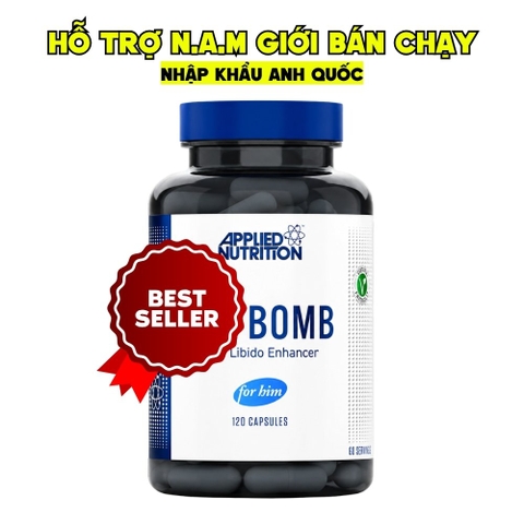 Applied Nutrition Viên Uống Hỗ Trợ Nam Giới 120 Viên | Bán Chạy | Hàng Chính Ngạch Anh Quốc