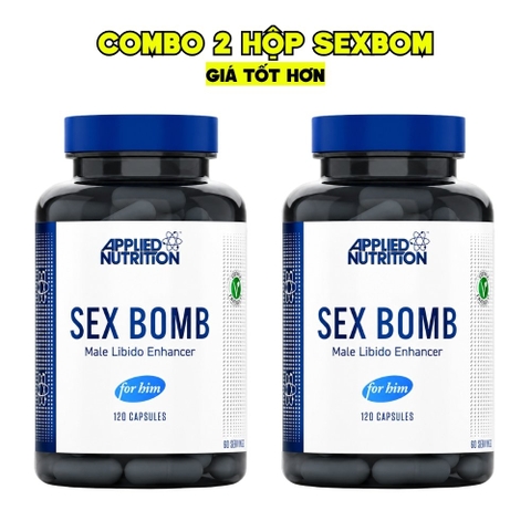 Combo 2 Hộp Sex Bomb (120 Viên) - Giá Tốt Hơn
