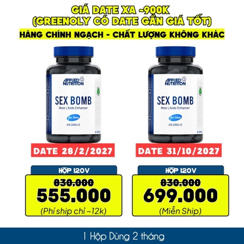 Applied Nutrition Viên Uống Hỗ Trợ Nam Giới 120 Viên | Bán Chạy | Hàng Chính Ngạch Anh Quốc