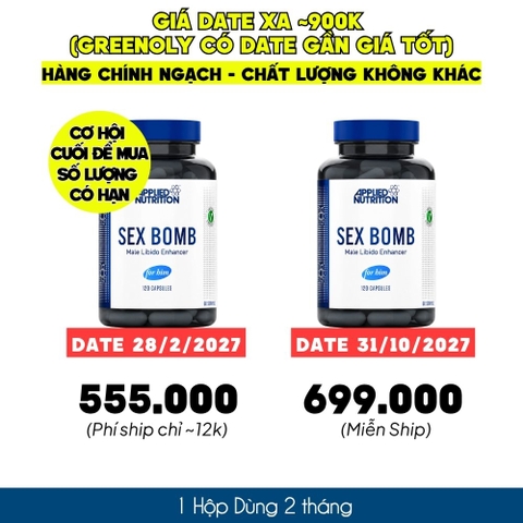 Applied Nutrition Viên Uống Hỗ Trợ Nam Giới 120 Viên | Bán Chạy | Hàng Chính Ngạch Anh Quốc