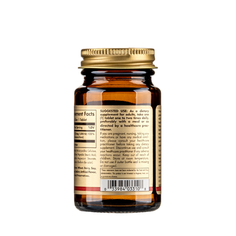 Solgar Viên Uống Bổ Sung Vitamin D3 1000 IU Giúp Xương Chắc Khỏe, Tăng Cường Miễn Dịch 90 Viên