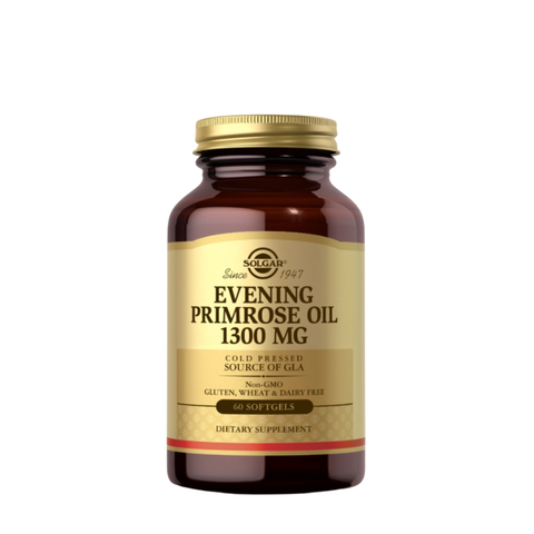 Solgar Viên Uống Tinh Dầu Hoa Anh Thảo Evening Primrose Oil 1300 Mg Cân Bằng Nội Tiết 60 Viên