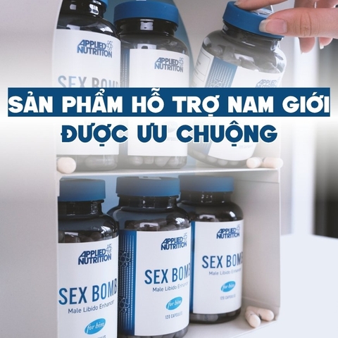 Applied Nutrition Viên Uống Hỗ Trợ Nam Giới 120 viên - Chính Ngạch Anh Quốc, Bán Chạy Nhất