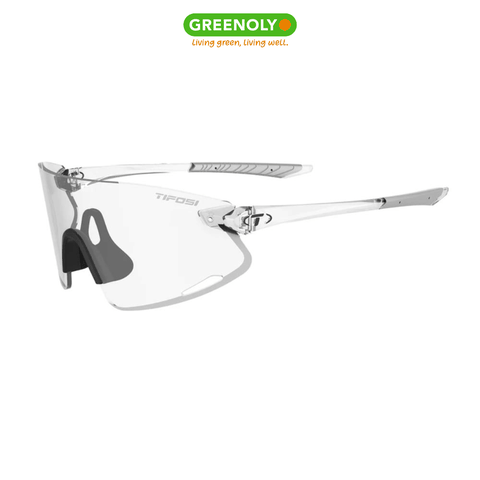 Tifosi Vogel XC Kính Mát Thể Thao Dành Cho Pickleball Gọng Màu Clear Crystal Tròng Màu Clear Trong Suốt