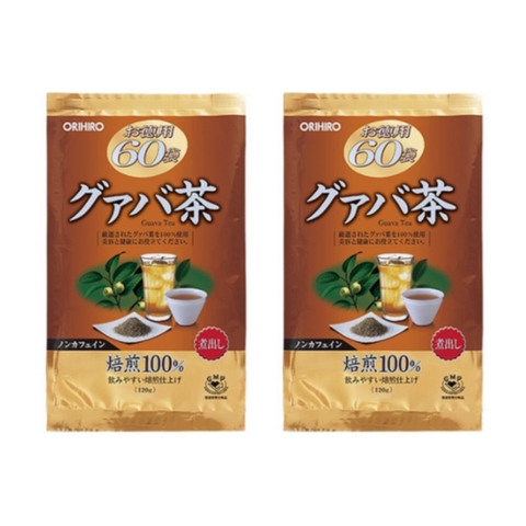 Orihiro Trà Guava Tinh Chất Lá Ổi Hỗ Trợ Giảm Cân Nhật Bản 60 Gói