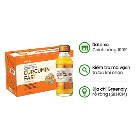 Kolmar Nước Bảo Vệ Tăng Cường Chức Năng Dạ Dày Condition Curcumin Fast 100ml
