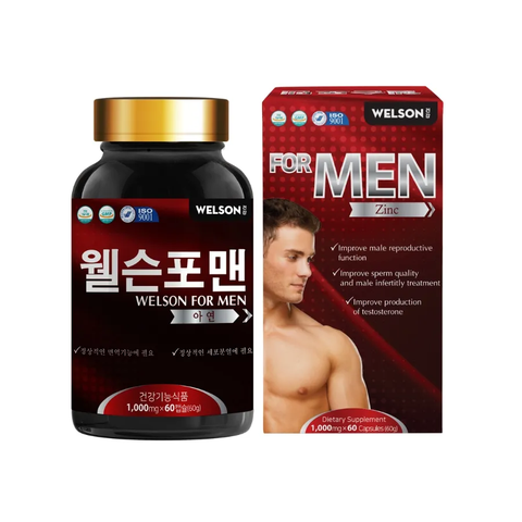 Welson For Men Hỗ Trợ Nam Giới Từ Hàn Quốc