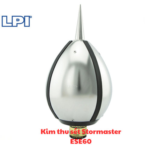 Kim Thu Sét Stormaster ESE 60 kim thu sét Úc bán kính bảo vệ 107m