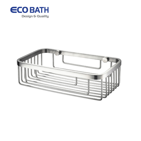 Kệ phòng tắm EcoBath EC4076-1 màu inox bóng