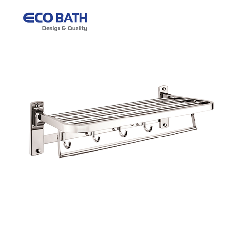 Vắt khăn giàn EcoBath EC5015-45 màu inox bóng
