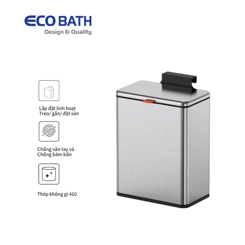 Thùng rác Ecobath EC6806-8MT dung tích 8L