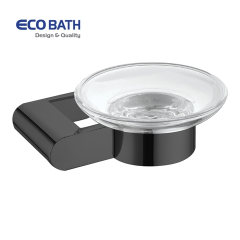 Kệ xà phòng EcoBath EC888-02MB đen mờ