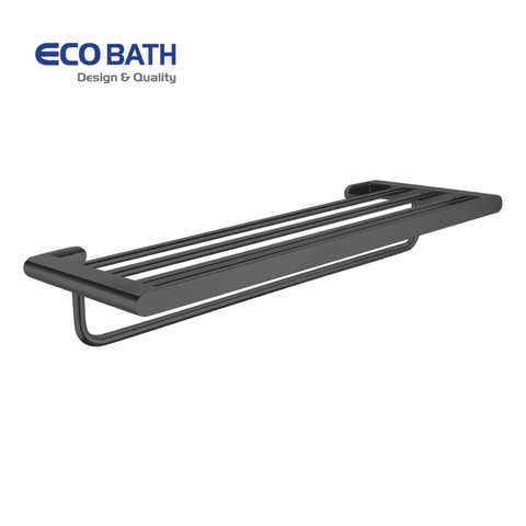 Vắt khăn giàn EcoBath EC888-12MB Đen mờ