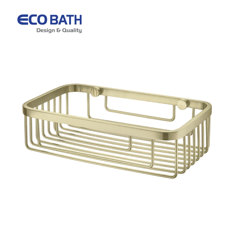Kệ phòng tắm EcoBath EC4076-1BG màu vàng chải