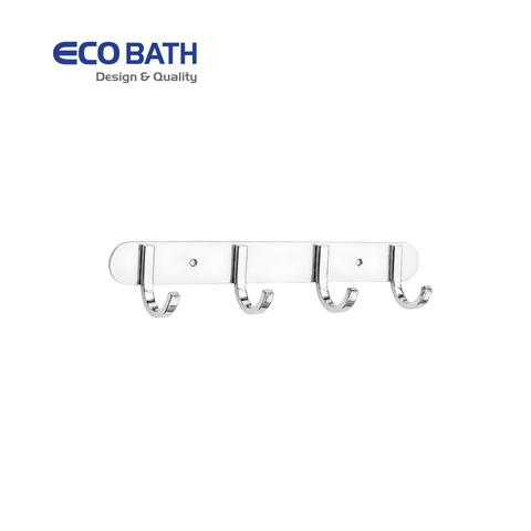 Móc áo EcoBath EC2026-4 màu inox bóng