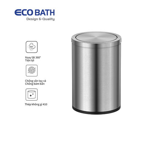 Thùng rác Ecobath EC6804-12MT dung tích 12L